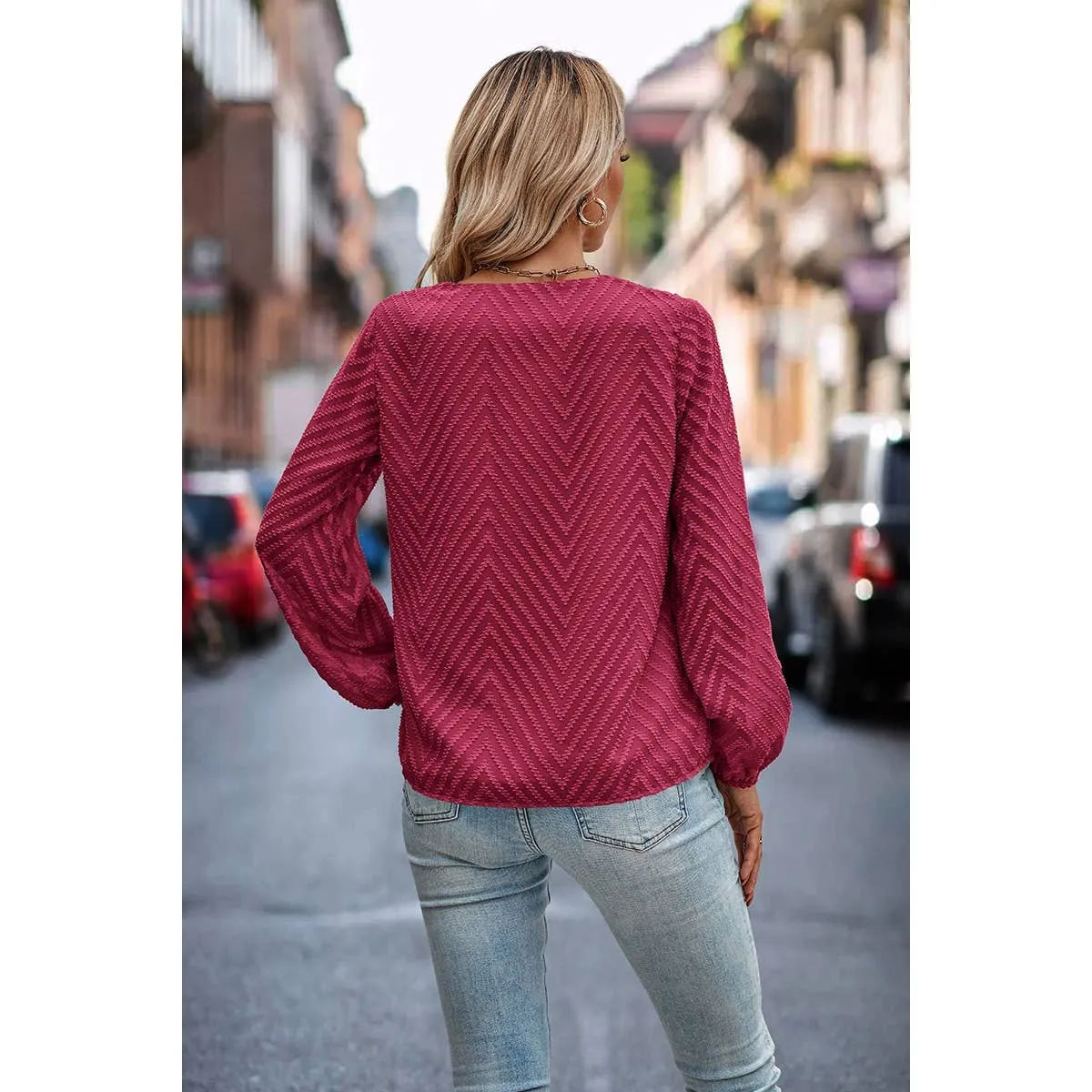 Chevron Charm Blouse