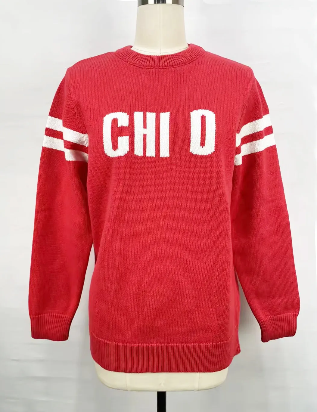 Chi Omega Woven Sweater