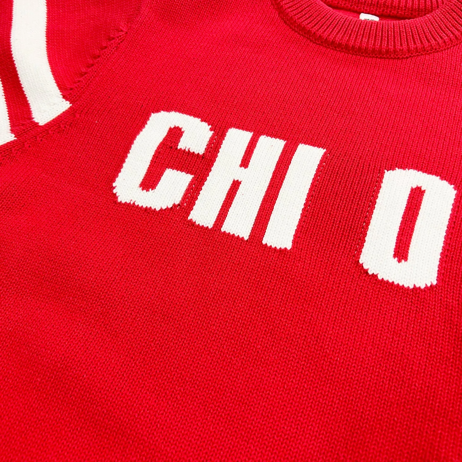 Chi Omega Woven Sweater