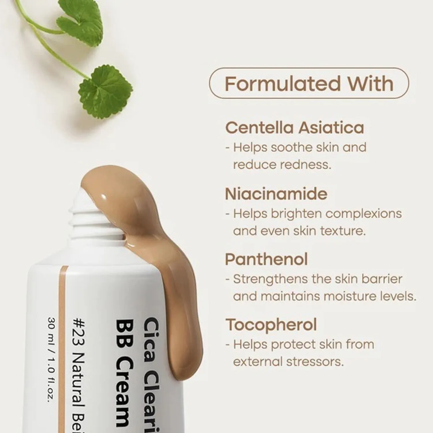 Cica Clearing BB Cream -#31 Deep Warm 30ml