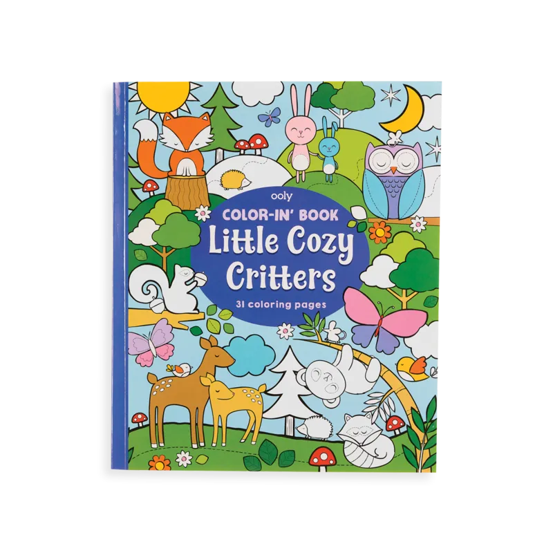 Coloring Book - Little Cozy Critters