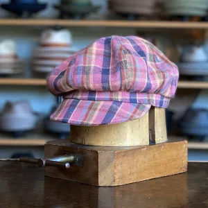 Cotton Plaid Spitfire Cap