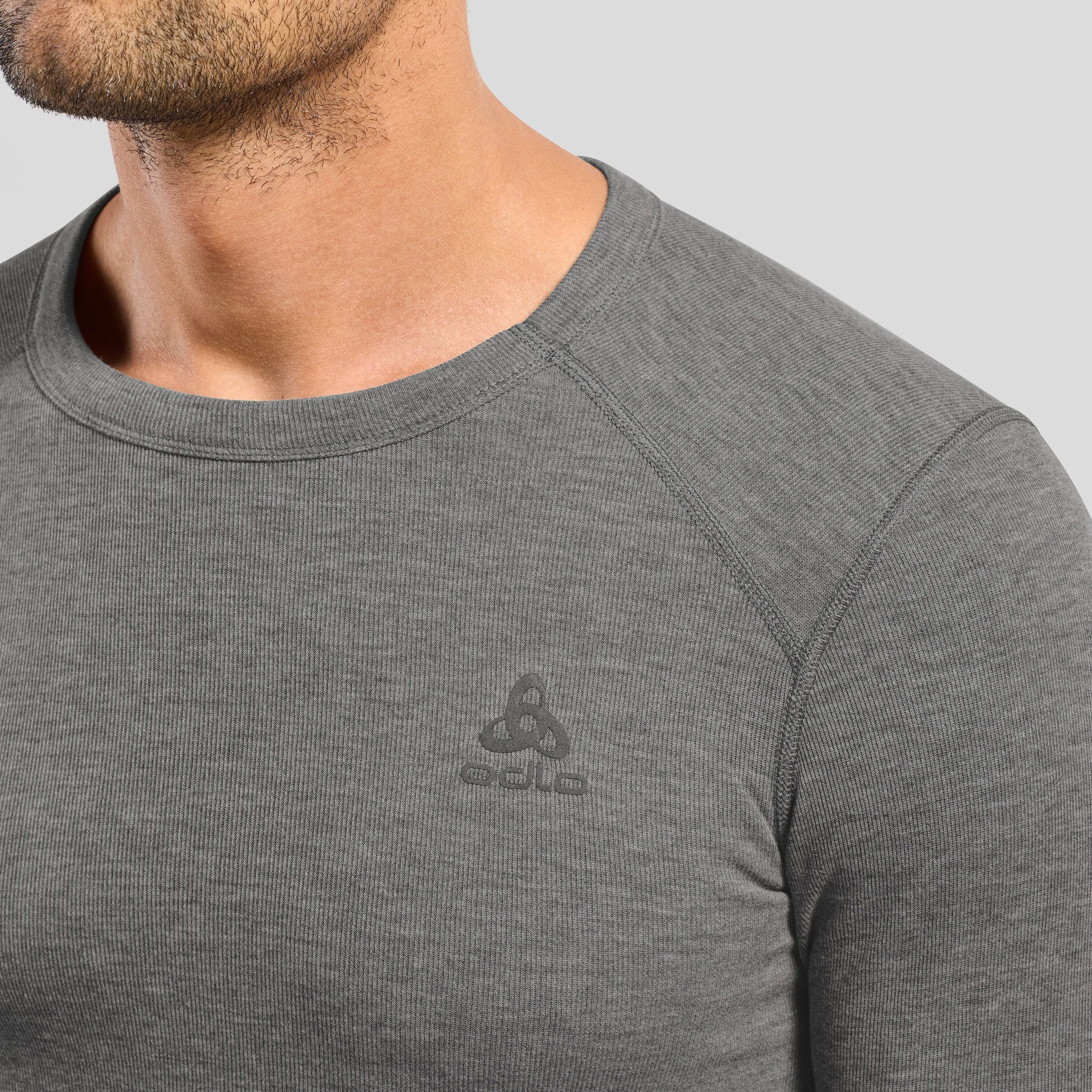 Couche de Base Odlo Active Warm Top Hommes