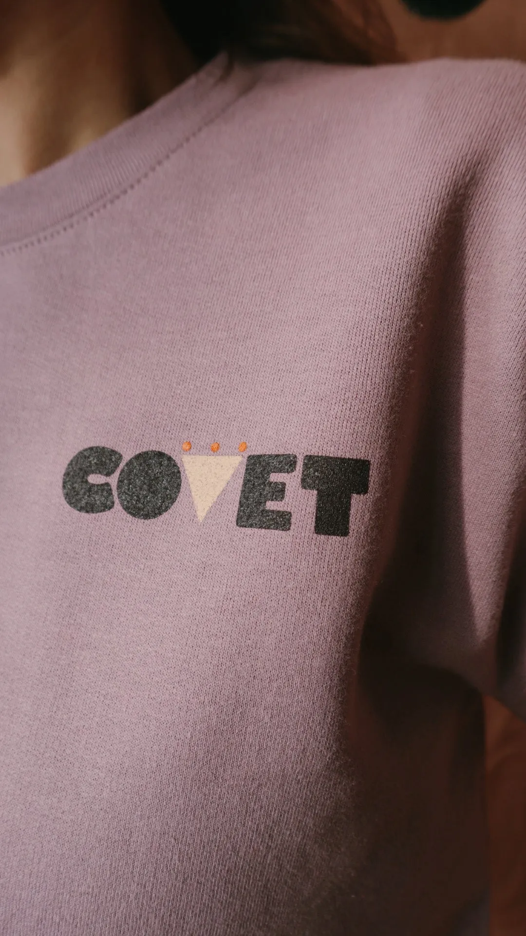 COVET Squiggle Classic Pullover