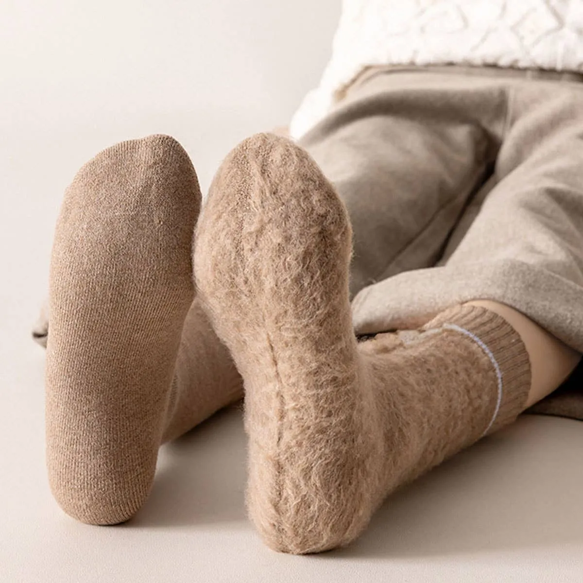COZY CREW SOCKS GREY
