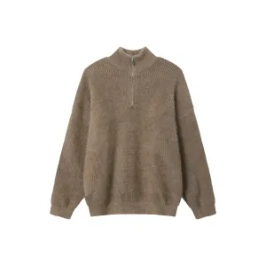 Cozy Half-Zip Knit Sweater