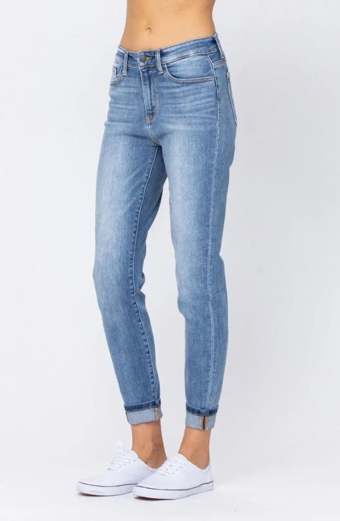 Cuffed Jeans