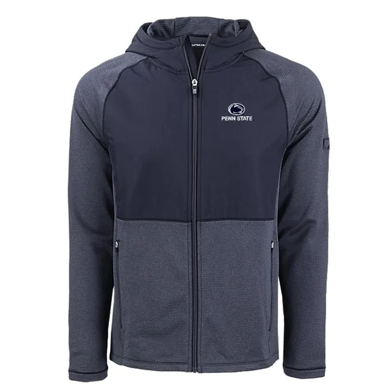 Cutter & Buck Hybrid Full Zip Hooded Jacket