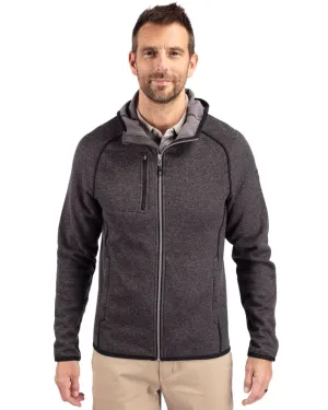 Cutter & Buck Men's Mainsail Full Zip Hooded Jacket