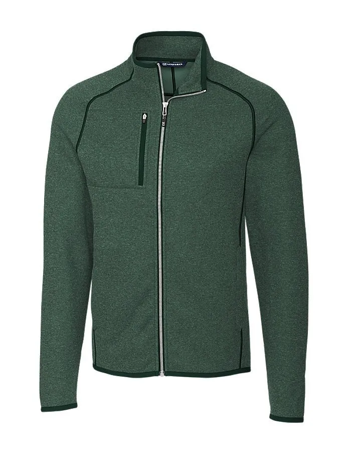 Cutter & Buck Men's Mainsail Sweater-Knit Full Zip Jacket