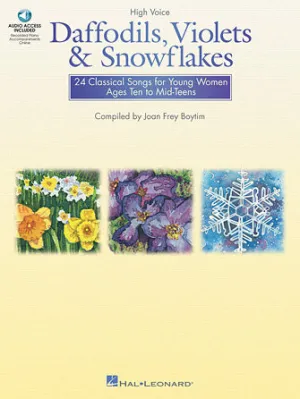 Daffodils, Violets and Snowflakes - High Voice (High Voice)