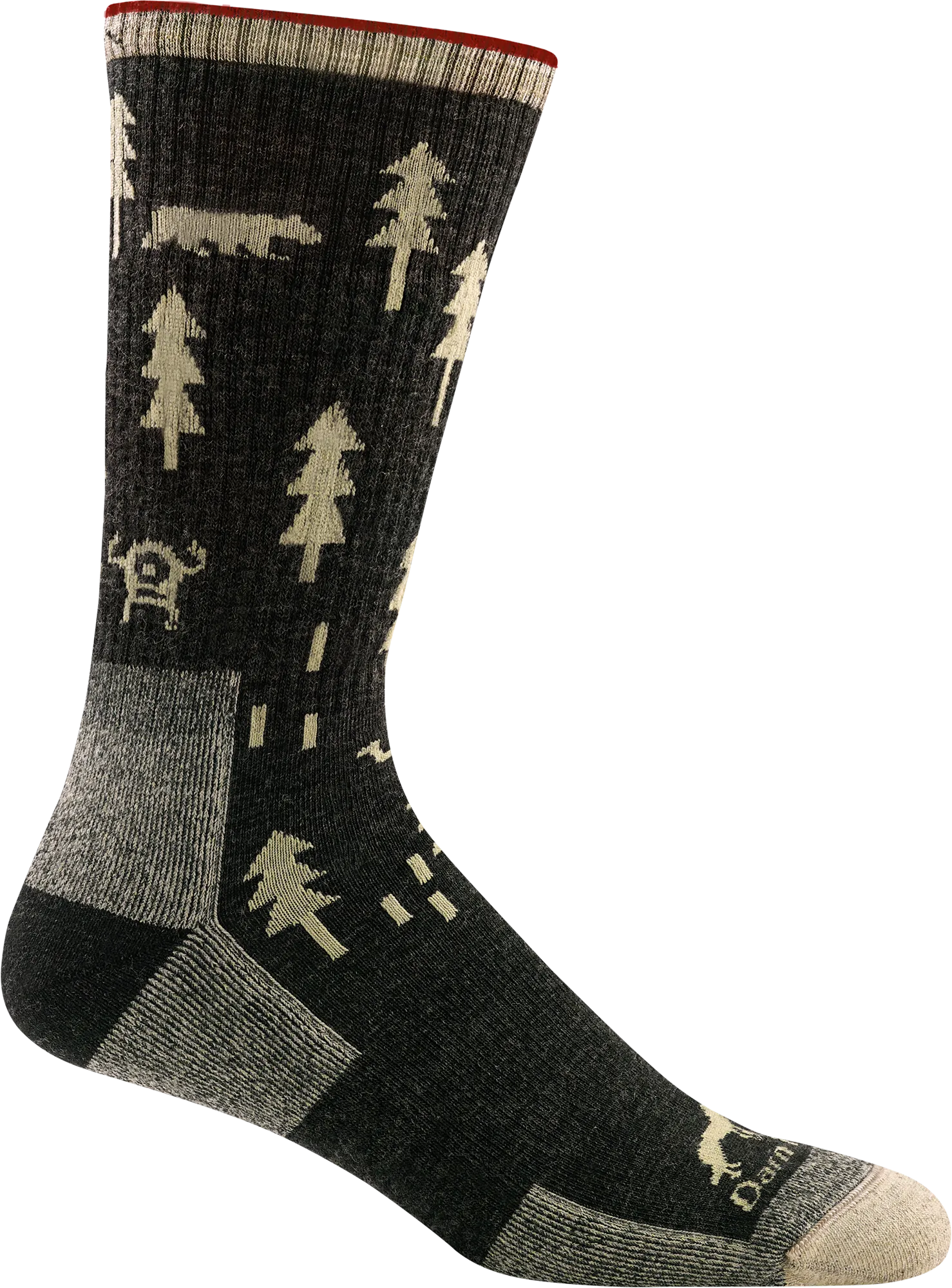 Darn Tough Mens 1964 ABC Boot Midweight with Cushion Merino Wool Socks