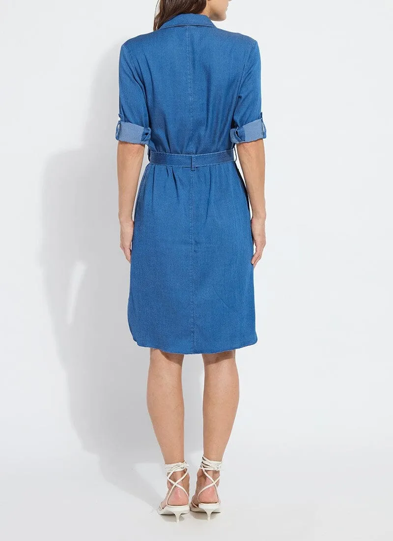 Delphine Roll Tab St Chambry Dress