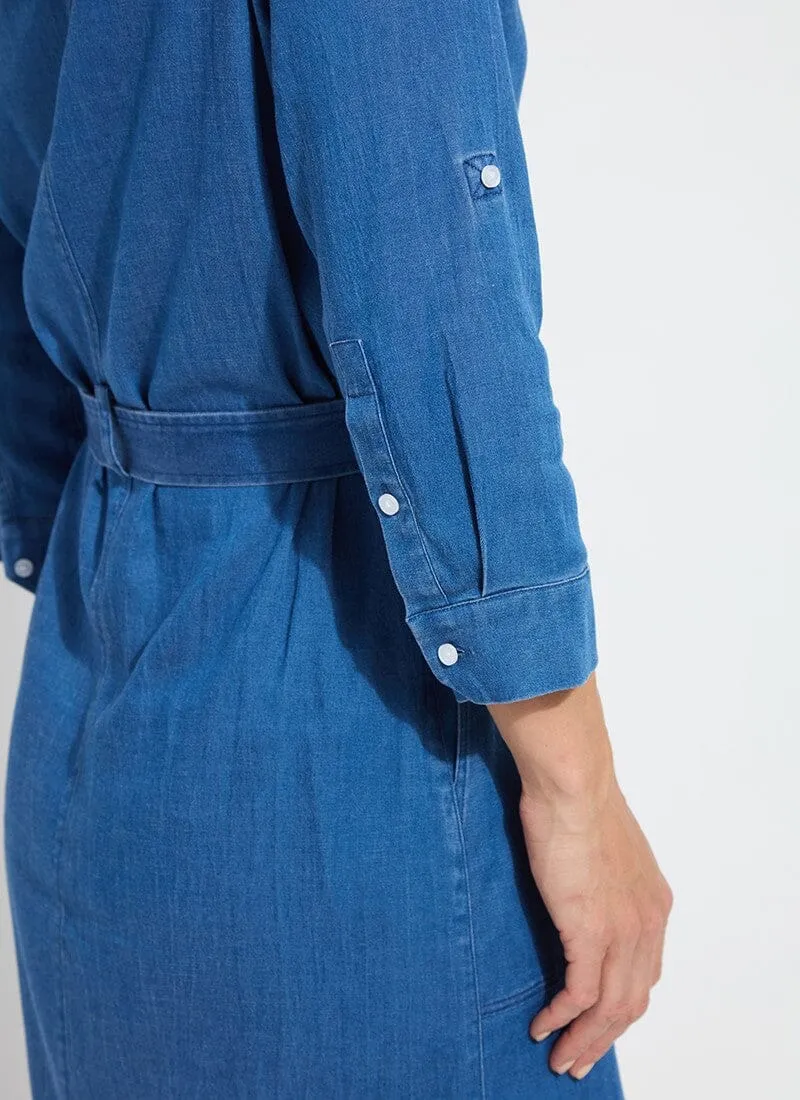 Delphine Roll Tab St Chambry Dress