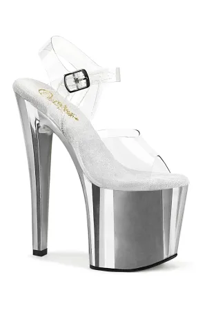ENCHANT-708 Clear Vinyl Sandal