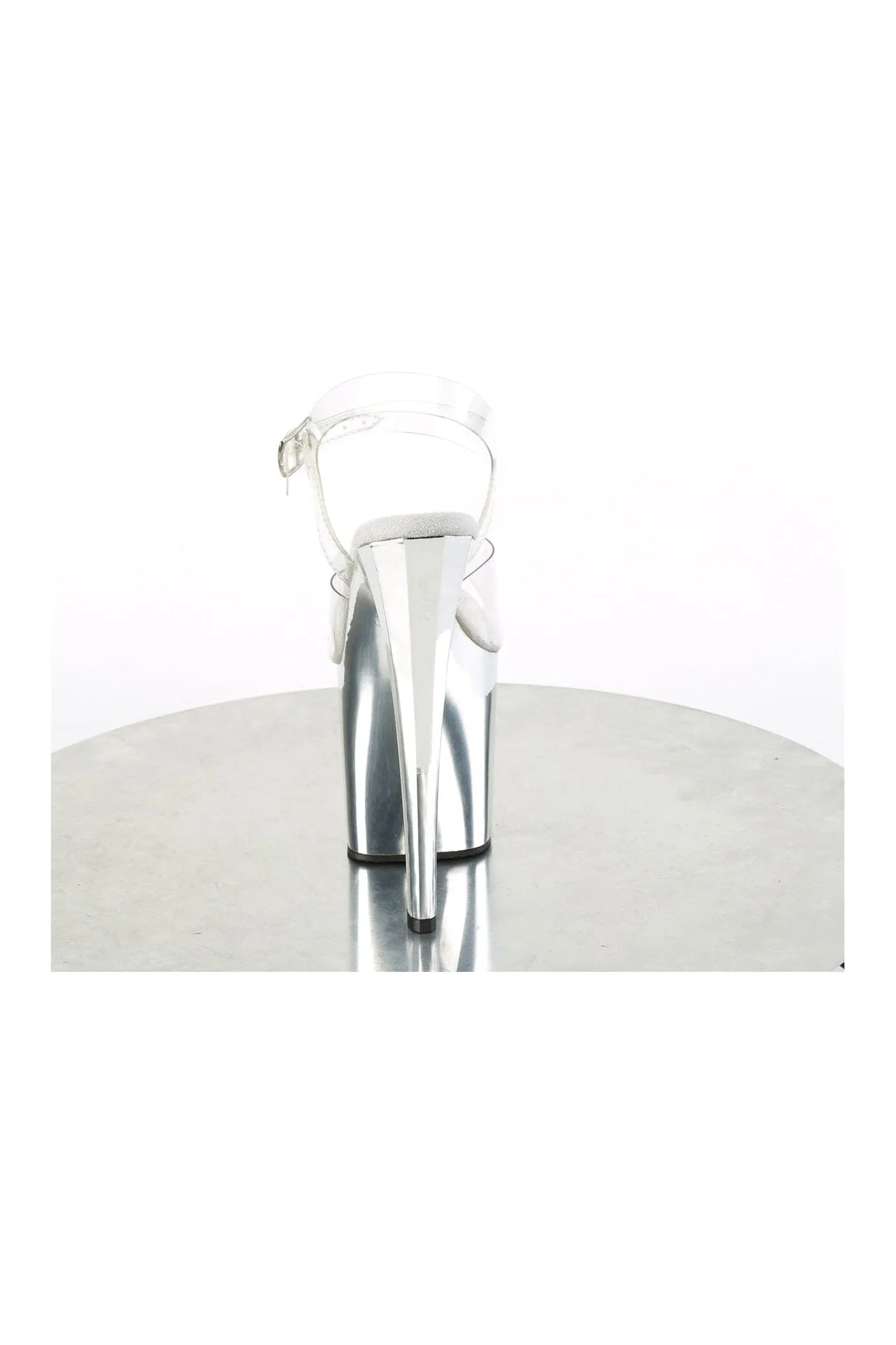 ENCHANT-708 Clear Vinyl Sandal