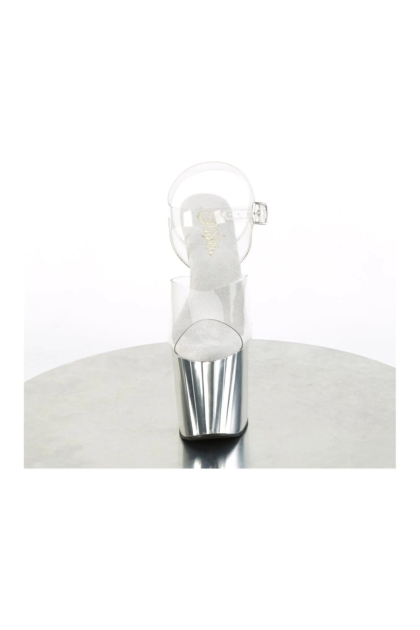 ENCHANT-708 Clear Vinyl Sandal