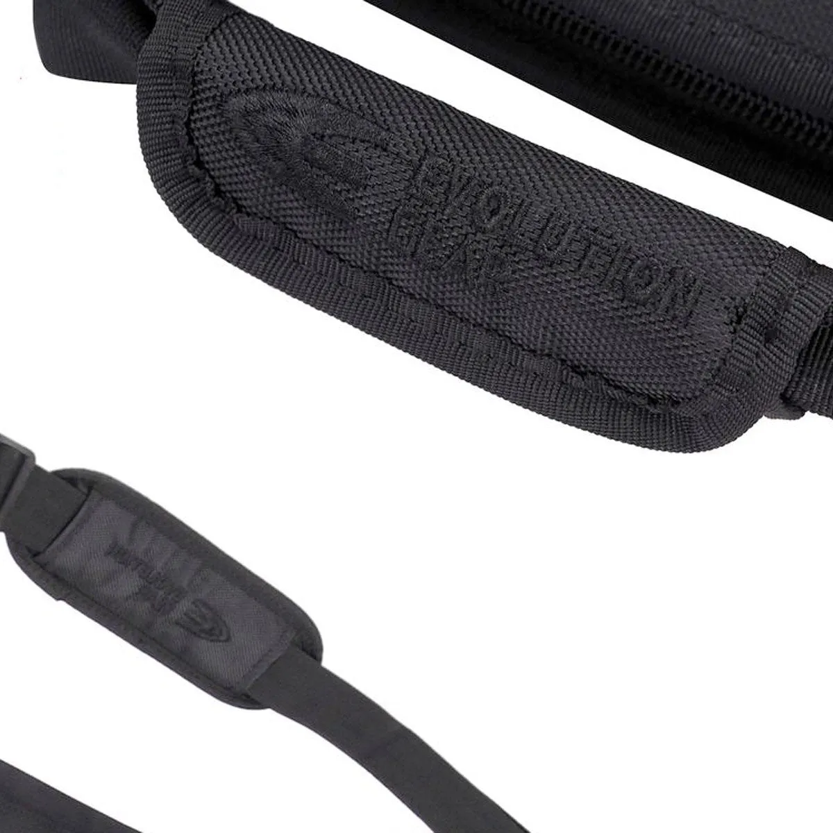Evolution Gear 44 Inch Rifle Soft Case Gun Bag with Thick Padding and 1680D Exterior Black