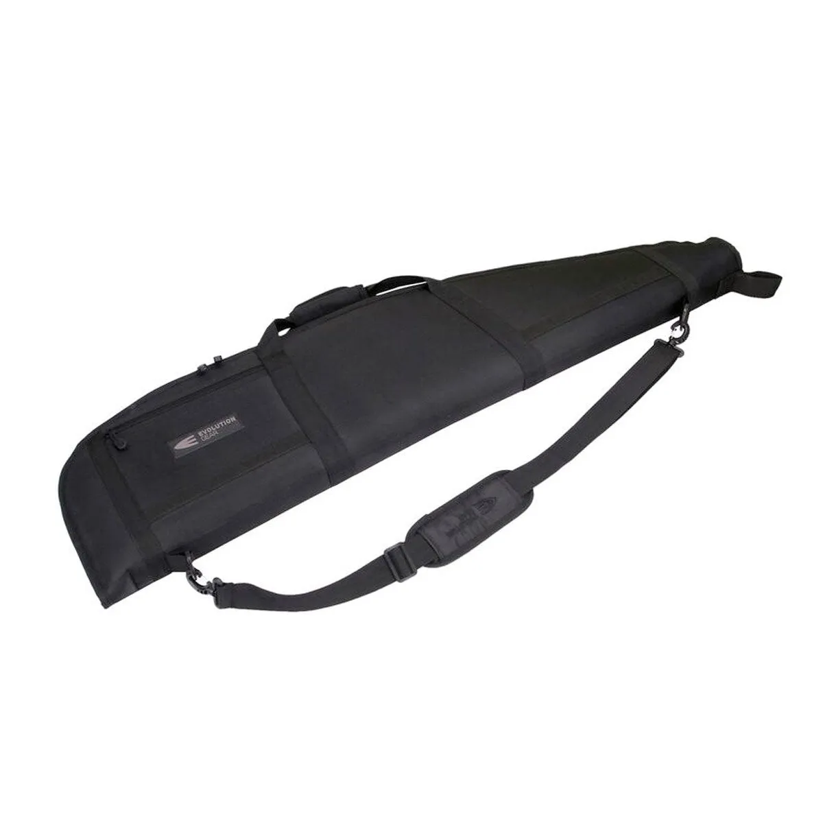 Evolution Gear 44 Inch Rifle Soft Case Gun Bag with Thick Padding and 1680D Exterior Black