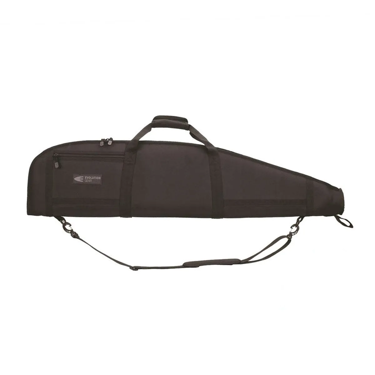 Evolution Gear 44 Inch Rifle Soft Case Gun Bag with Thick Padding and 1680D Exterior Black