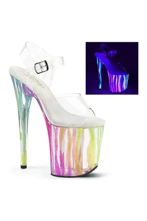 FLAMINGO-808RG-03 Clear Vinyl Sandal