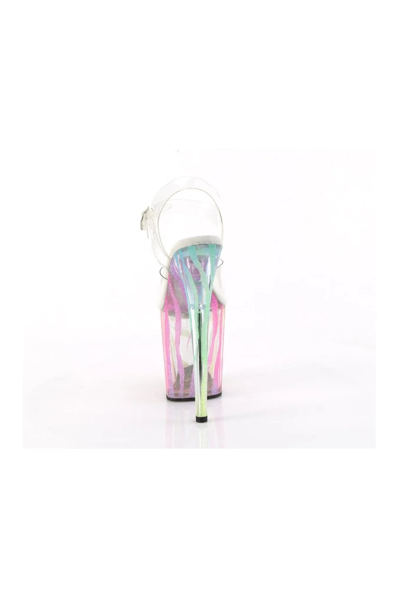 FLAMINGO-808RG-03 Clear Vinyl Sandal