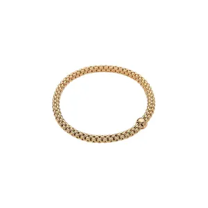 FOPE Yellow Gold Solo Flex-it Bracelet