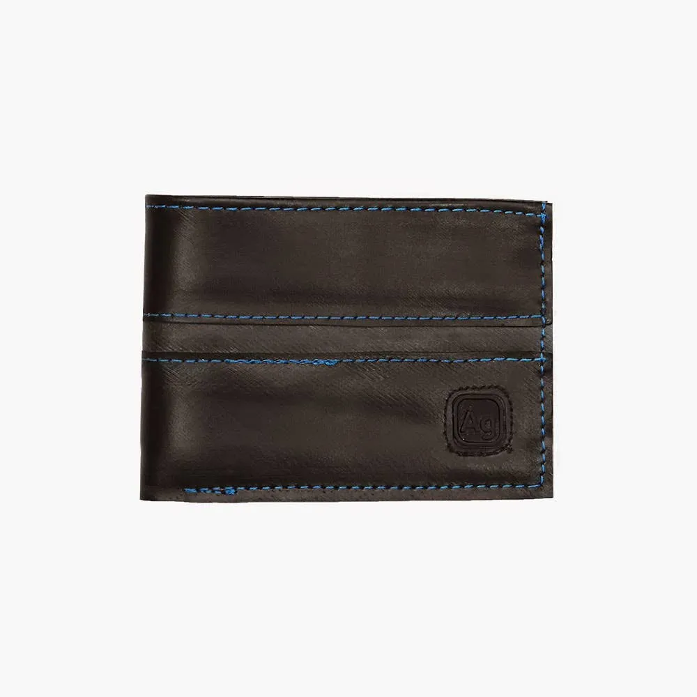 Franklin Wallet: Brown Upholstery Vinyl