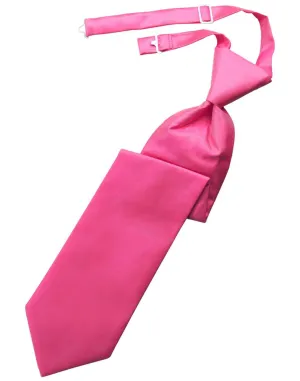 Fuchsia Solid Twill Windsor Tie