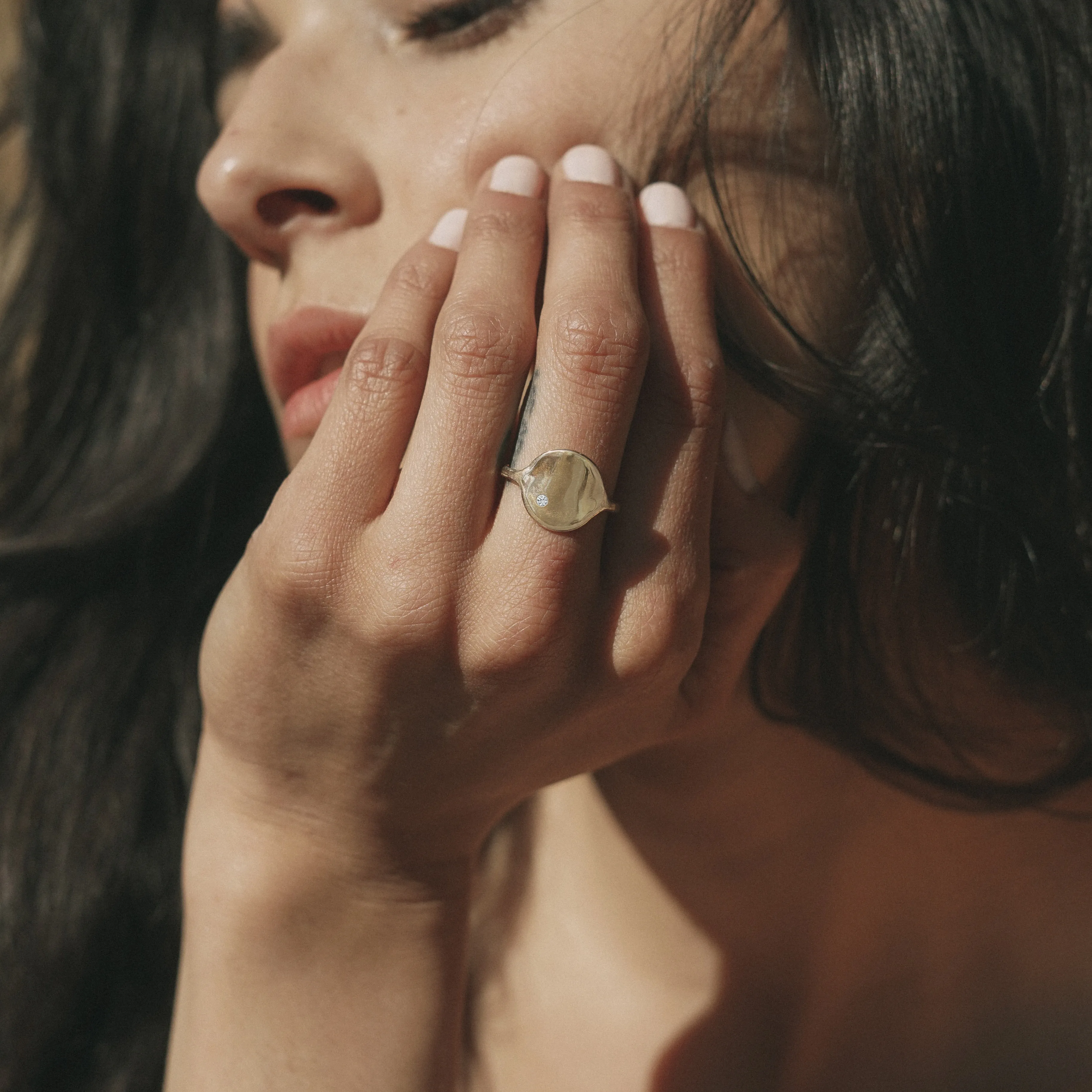 Georgia Ring | Gold   Diamond