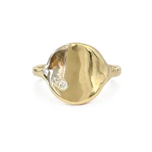 Georgia Ring | Gold   Diamond
