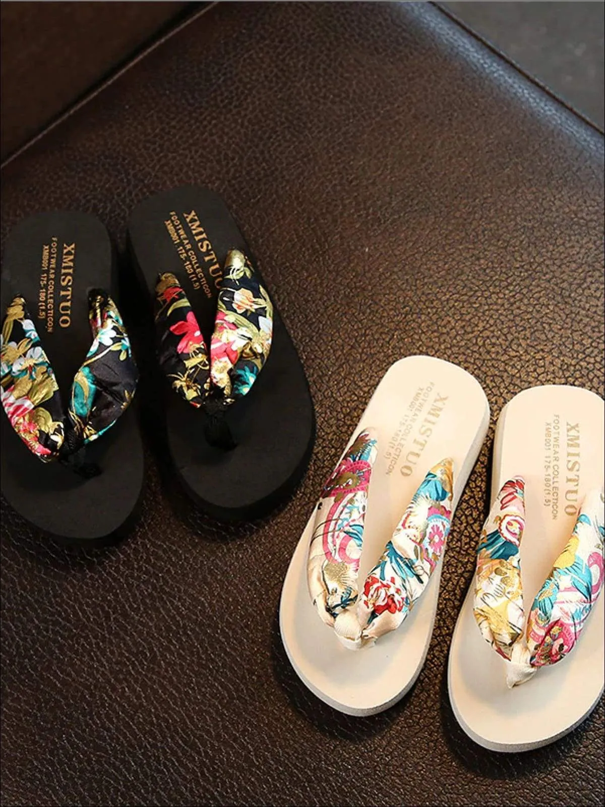 Girls Tropical Themed Sandals By Liv and Mia