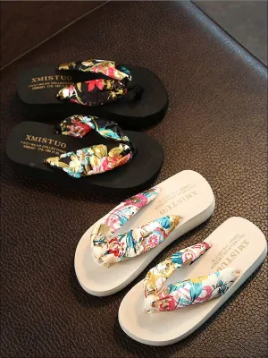 Girls Tropical Themed Sandals By Liv and Mia