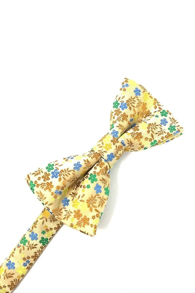 Gold Enchantment Kids Bow Tie