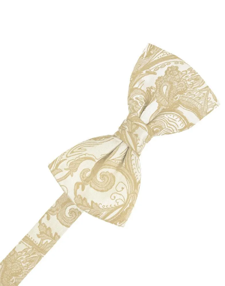 Golden Tapestry Kids Bow Tie
