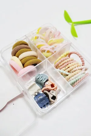 Hair Accessories In A Case Set