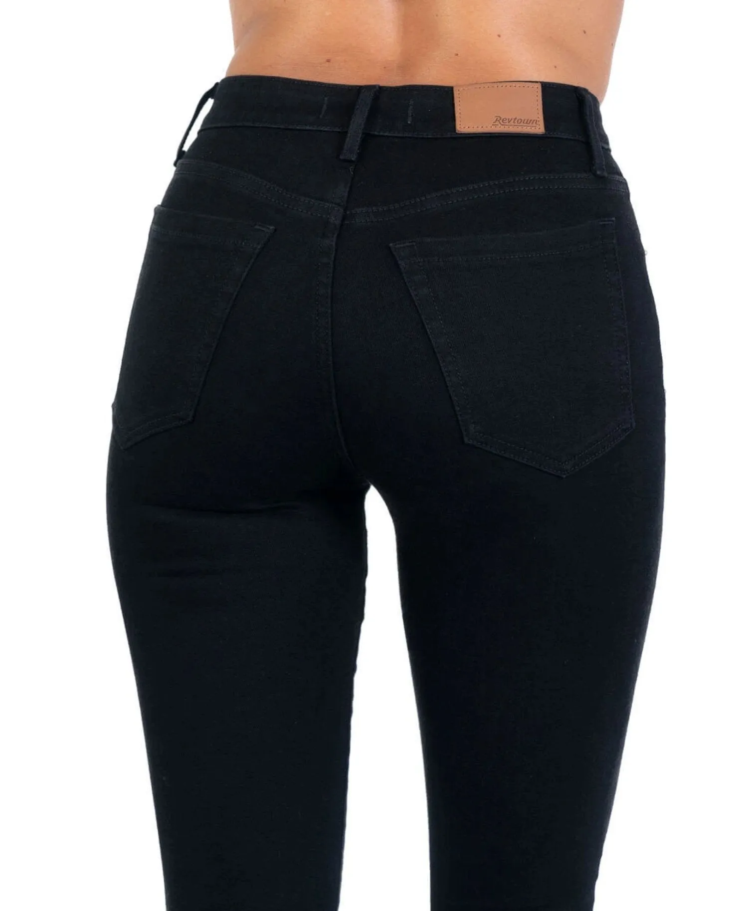 High-Rise Skinny - Jet Black