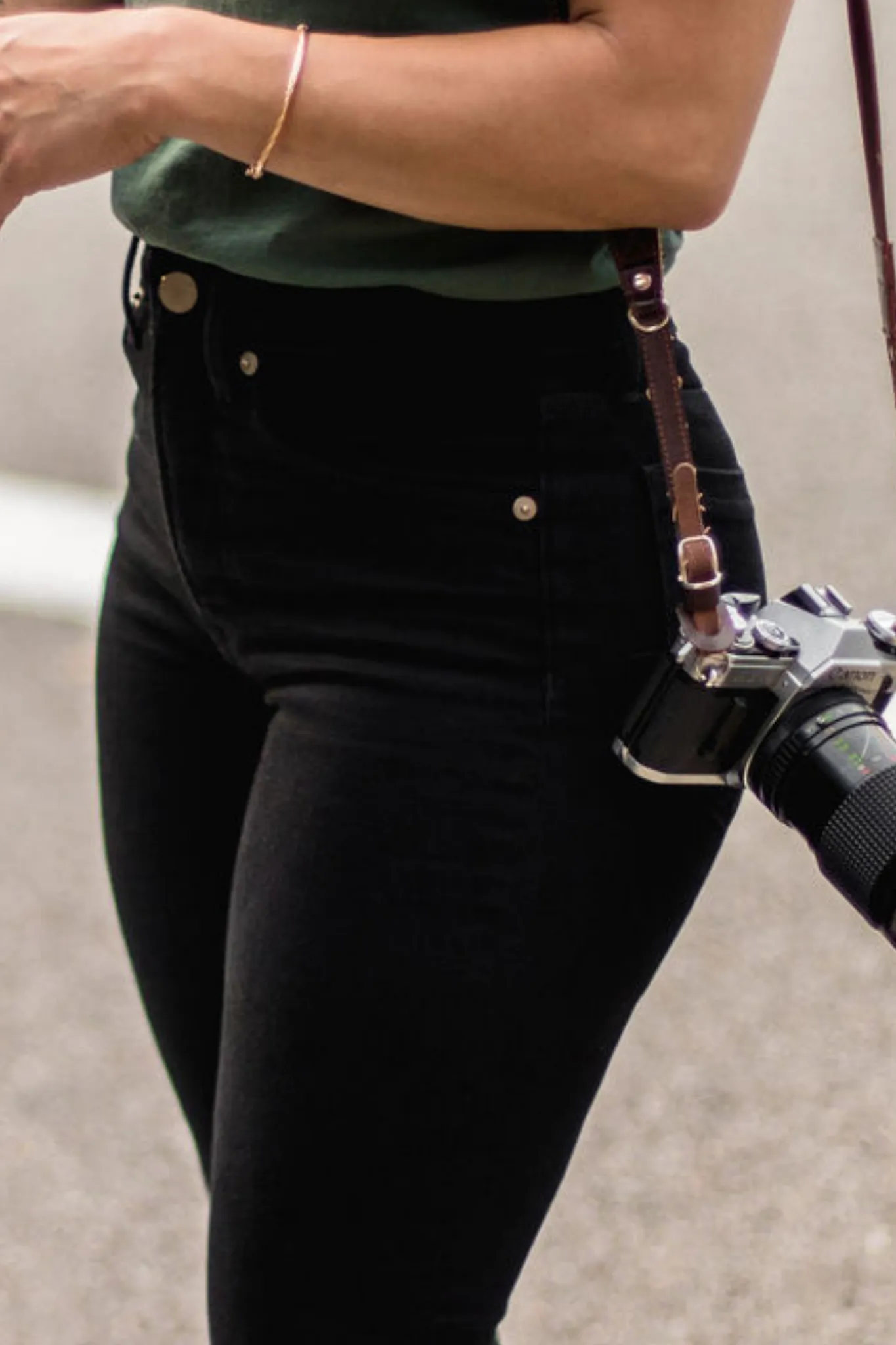 High-Rise Skinny - Jet Black