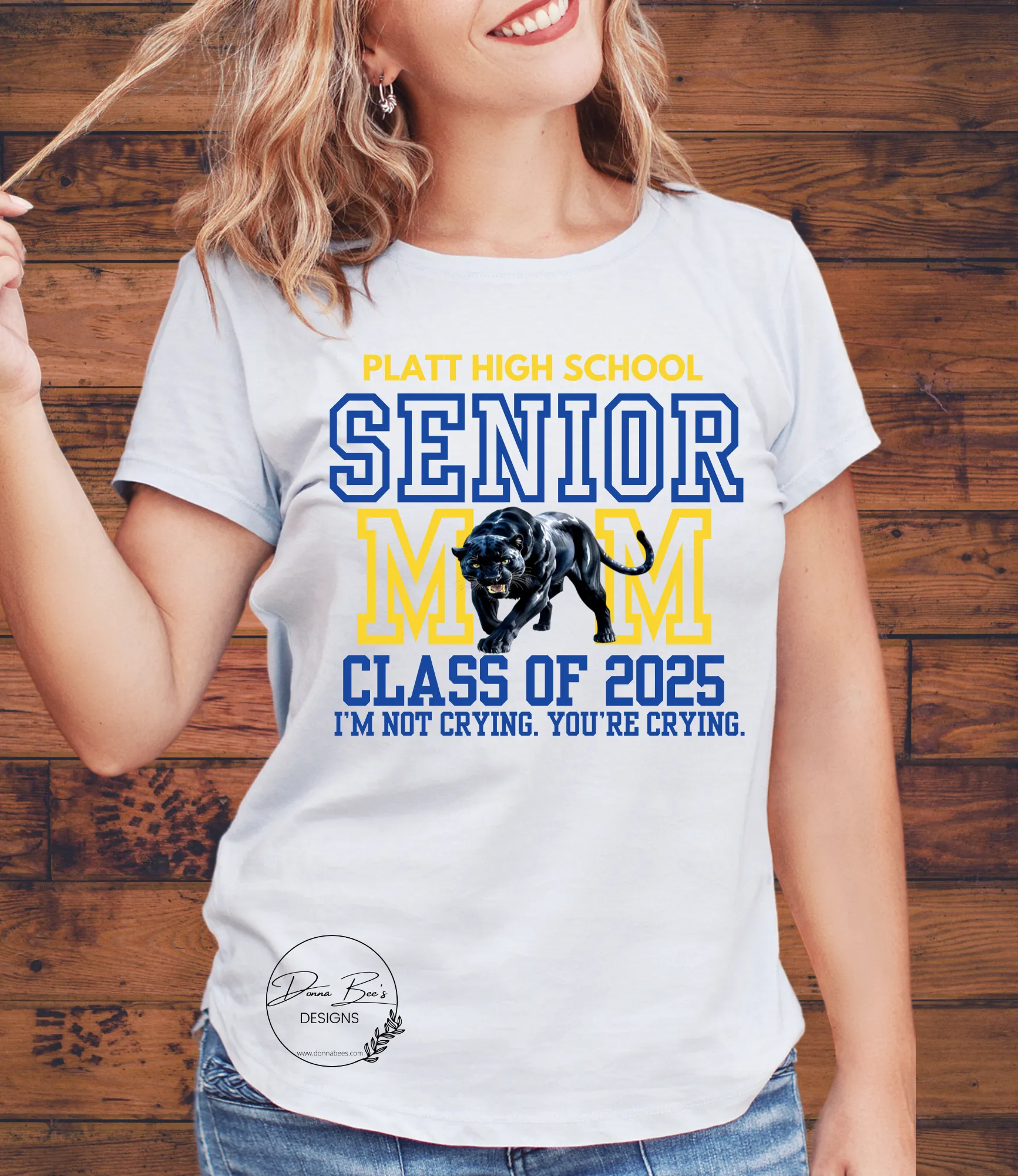 High school Mascot tee | Senior Mom | Class of 2025