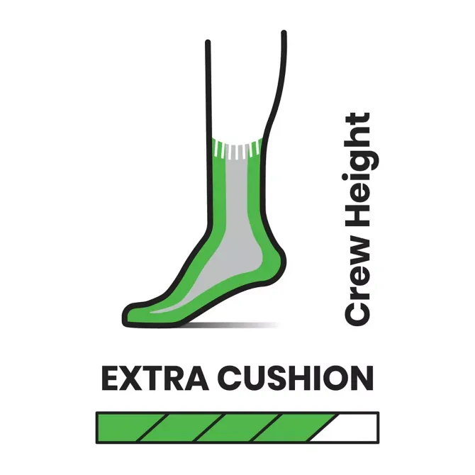 Hike Classic Edition Extra Cushion Crew Socks - SW013100
