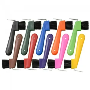 HOOF PICK W/ BRUSH