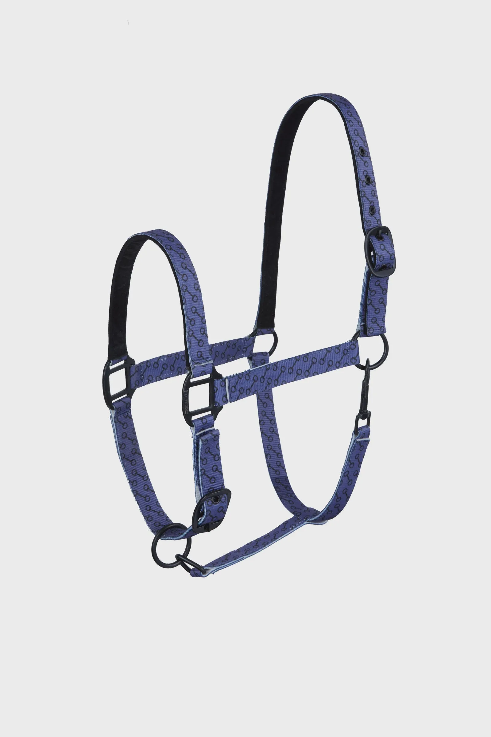 Horze Noir Halter with Print Very Dark Blue