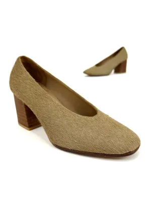 Huma Blanco Calf Hair Glove Pumps