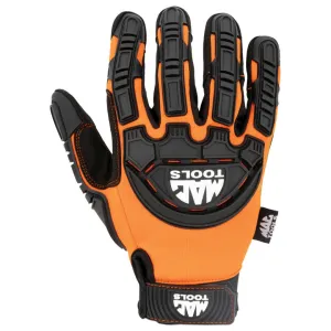 Impact Gloves - Hi-Visibility Orange - Medium