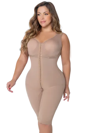 JACKIE LONDON 3050 - Long Body Shaper With Brassier and Wide Straps