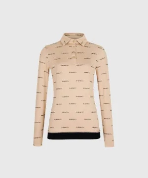 KANDINI Soft & Warm Pique T-Shirt - Beige