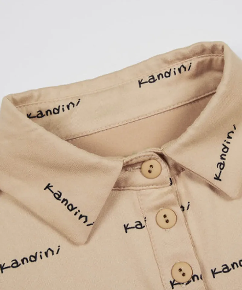 KANDINI Soft & Warm Pique T-Shirt - Beige