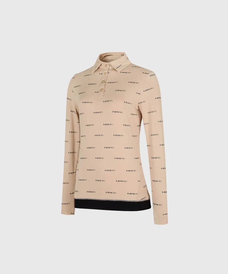 KANDINI Soft & Warm Pique T-Shirt - Beige