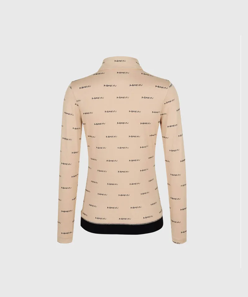 KANDINI Soft & Warm Pique T-Shirt - Beige