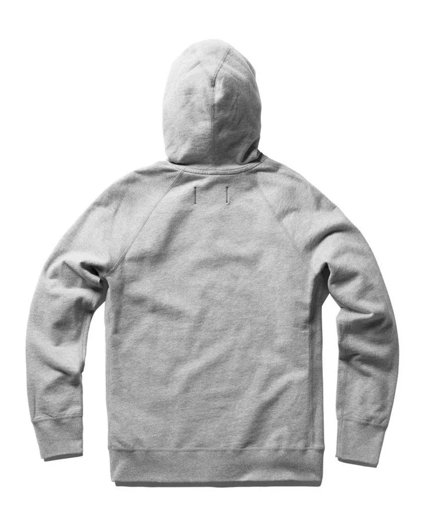 Lightweight Terry Pullover Hoodie Heather Grey